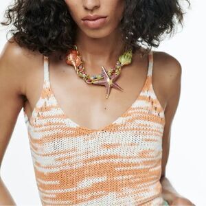 Chunky chain necklace N26